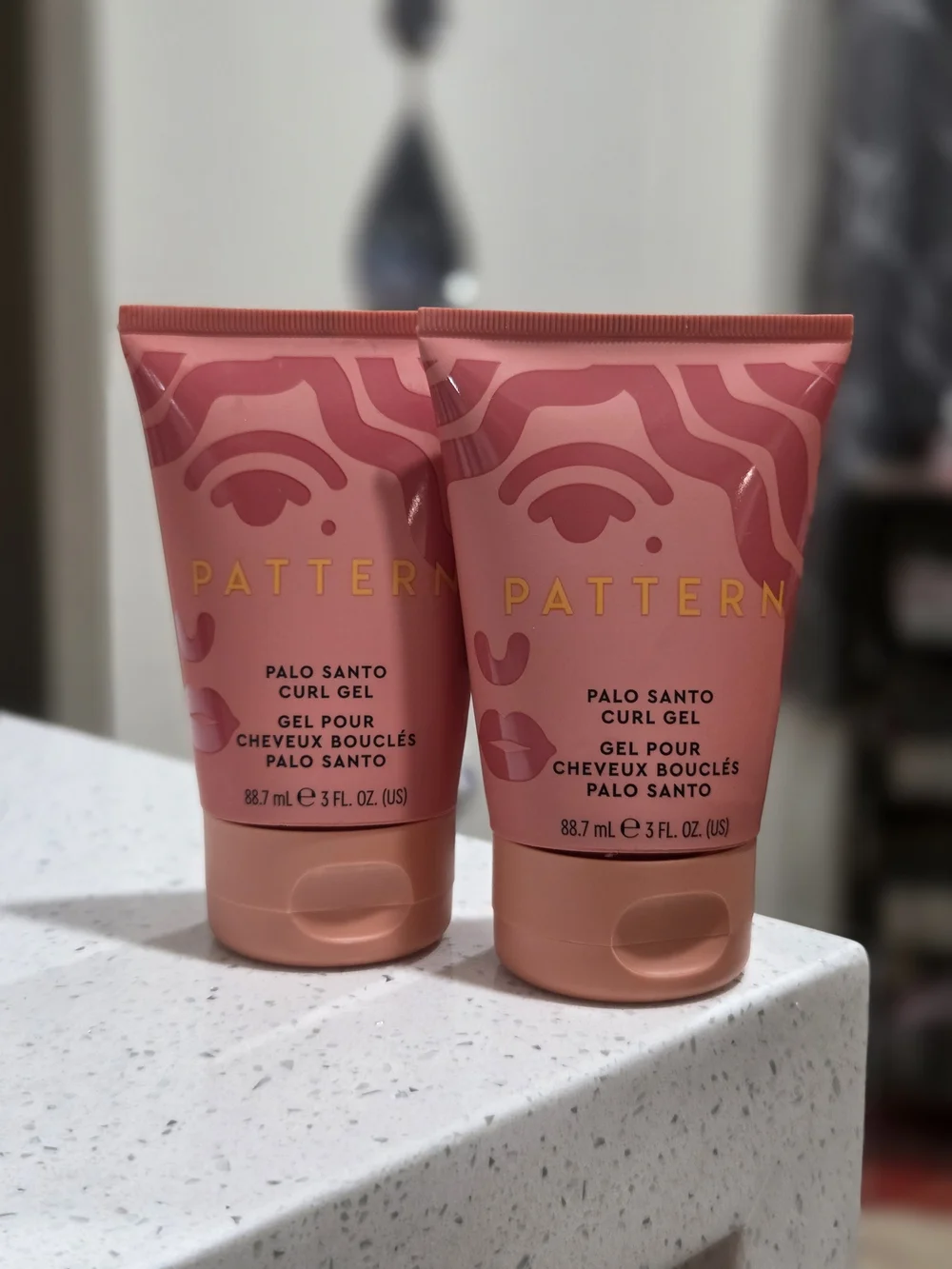 Pattern Palo Santo Curl Gel - Pink Peach Tube (Set of 2)
